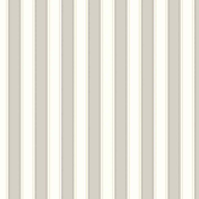Heritage Stripe Wallpaper in Vintage Grey and Vintage Cream  Lucie Annabel