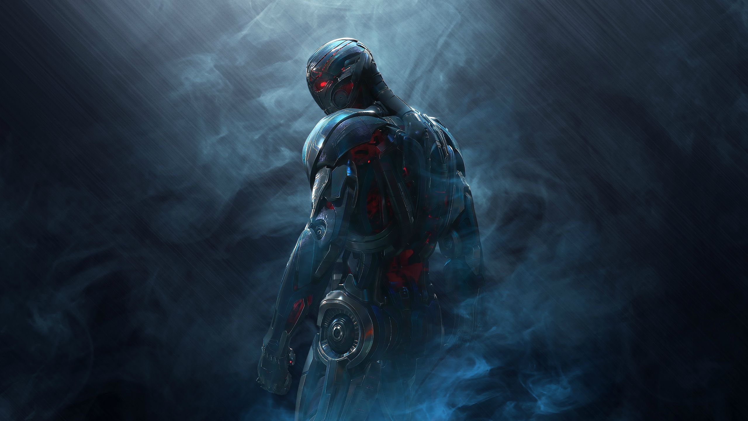 Made A Desktop Background Out Of Ultron S Character Poster Maybe