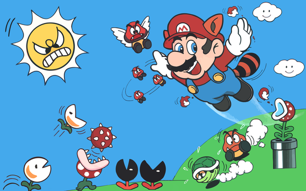 Super Mario Bros Wallpaper By B00sted4fun
