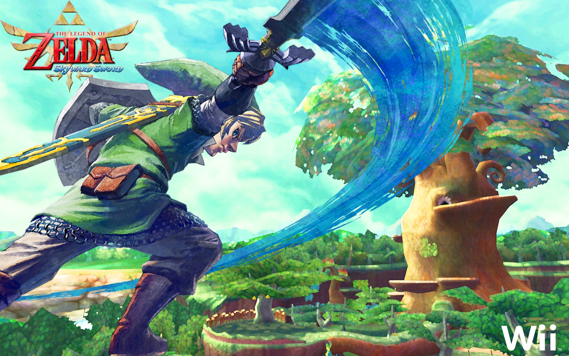The Legend Of Zelda Skyward Sword Wide Wallpaper