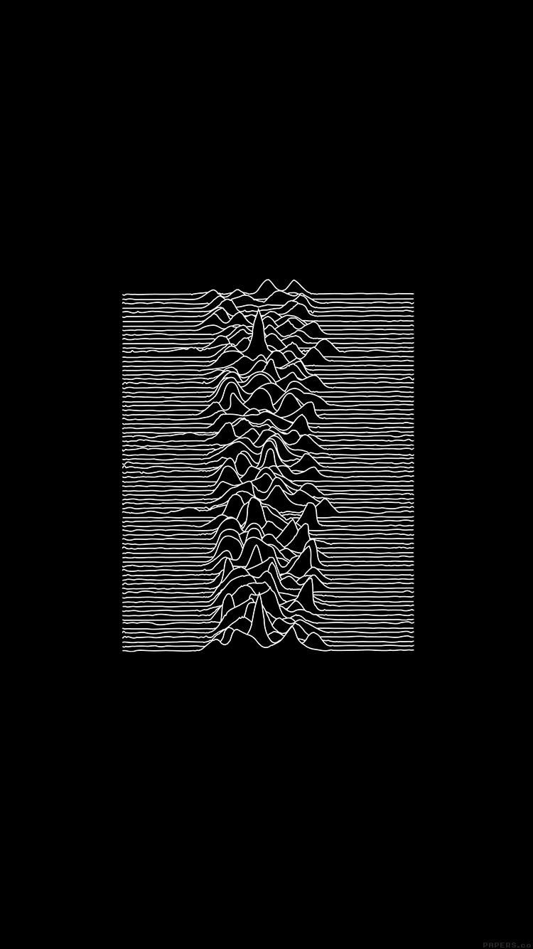 🔥 Free download Joy Division Unknown Pleasures Art Minimal iPhone