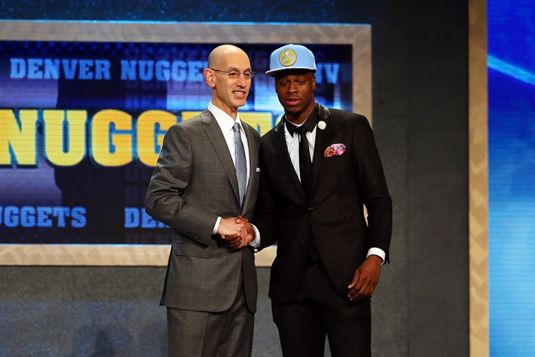 The Seventh Overall Selection Of Nba Draft Denver Nuggets