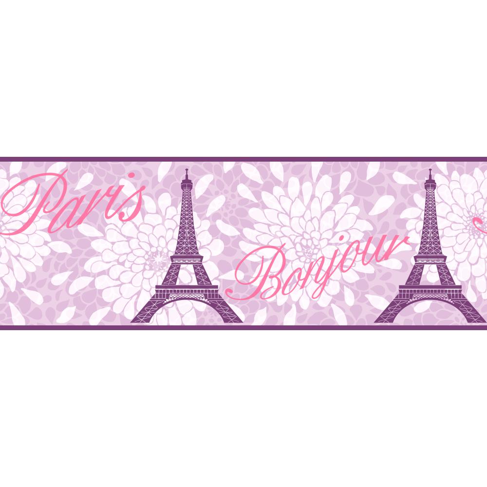  Kids KS2265B Paris Border   Wallpaper Border Wallpaper inccom