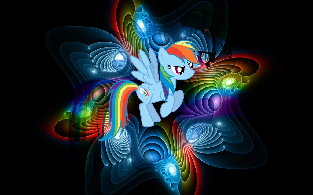 Wallpaper Rainbow Dash Mlp By Ricepoison