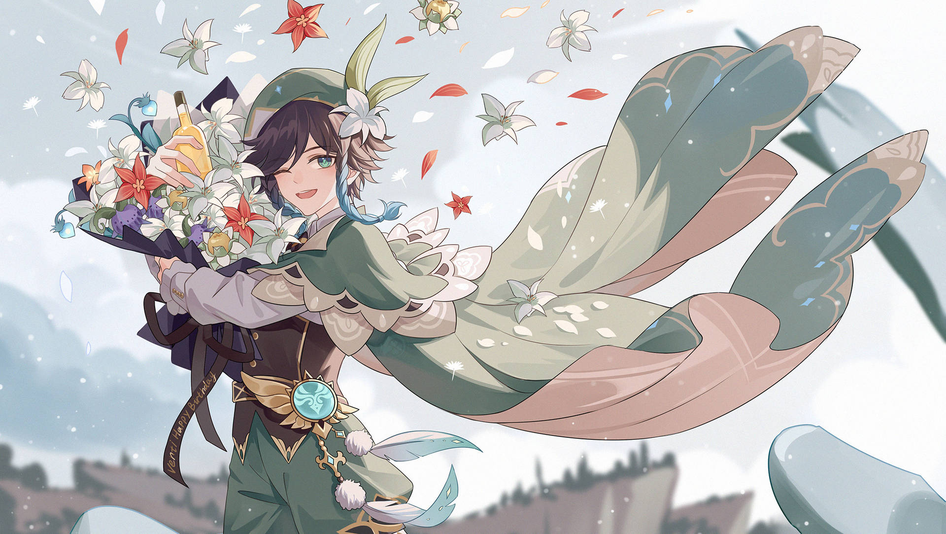 Genshin Venti Wallpaper