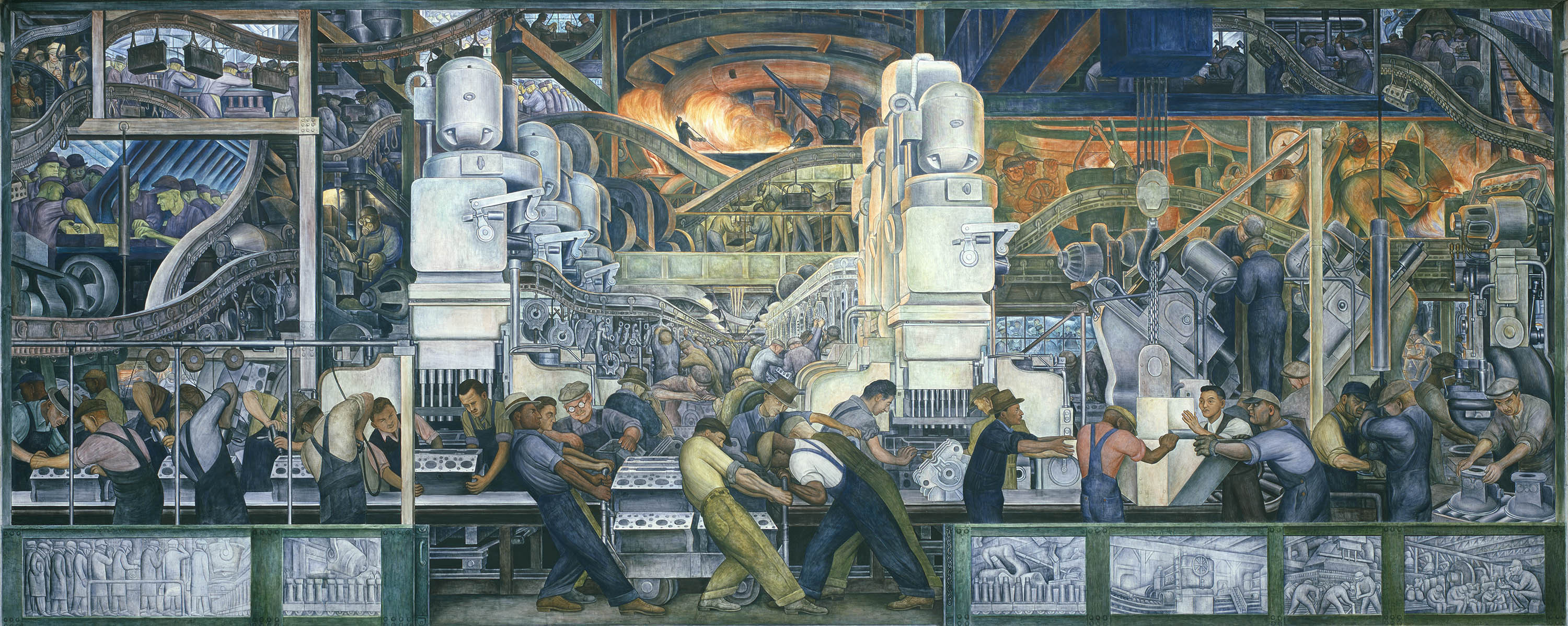 A Rare Look At How Diego Rivera Turned Sketches Into His