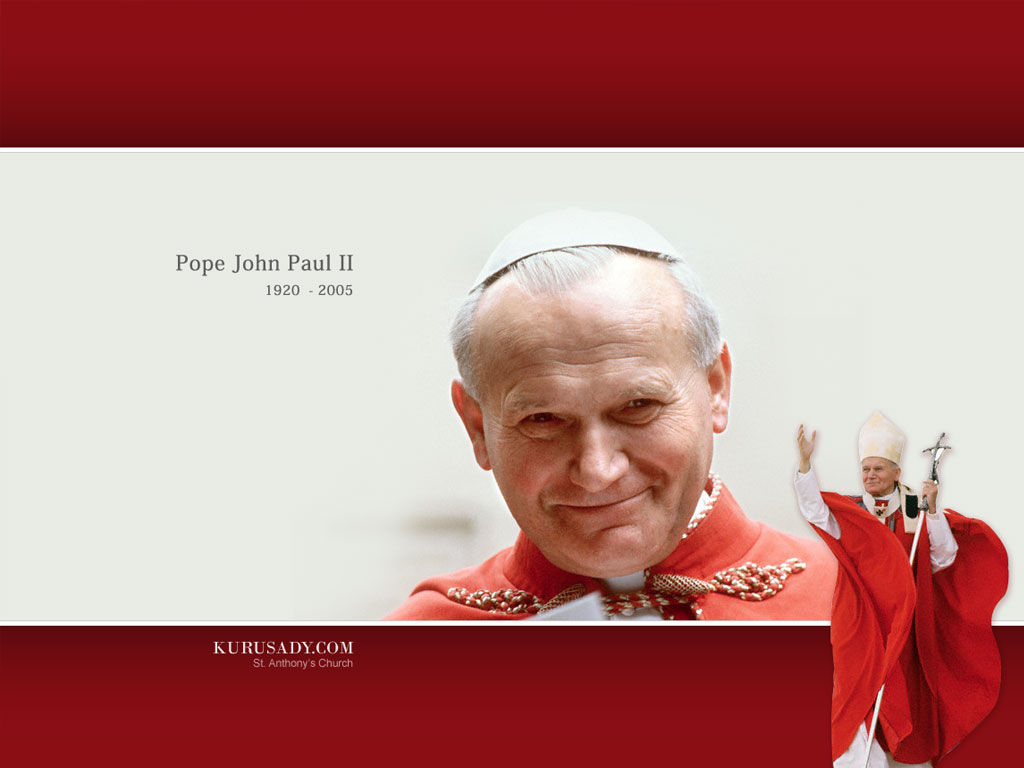 The Best Wallpaper Of Blessed Pope John Paul Ii Would Most Definitely