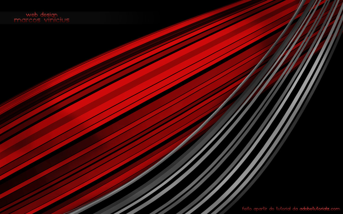 Abstract Red And Black Wallpaper Rainbow