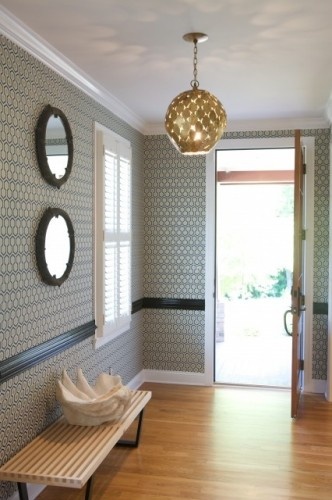 David Hicks Hexagon Wallpaper Cute Interior Design Ideaers Pinter