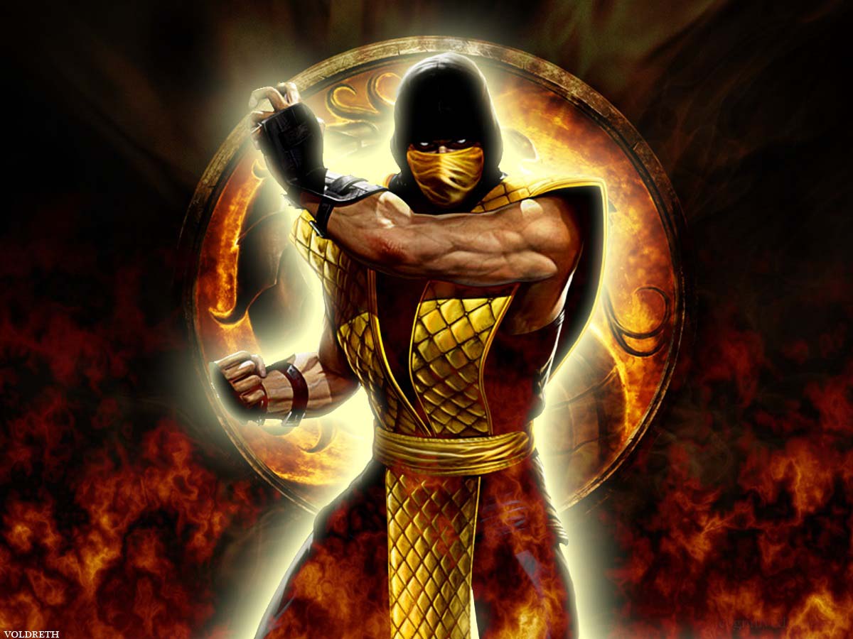 Mortal Kombat Scorpion Wallpaper