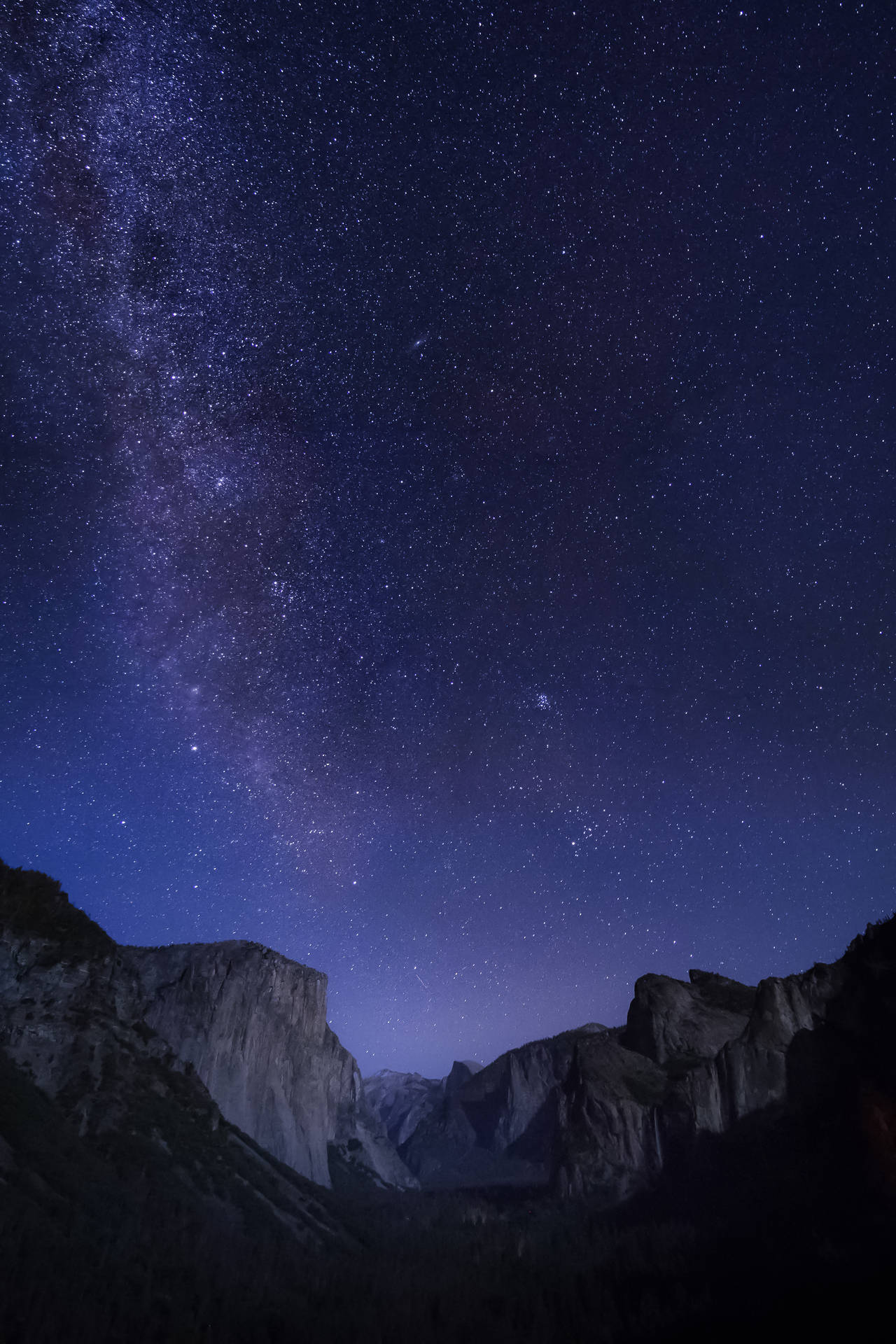 Night Mountain Wallpaper