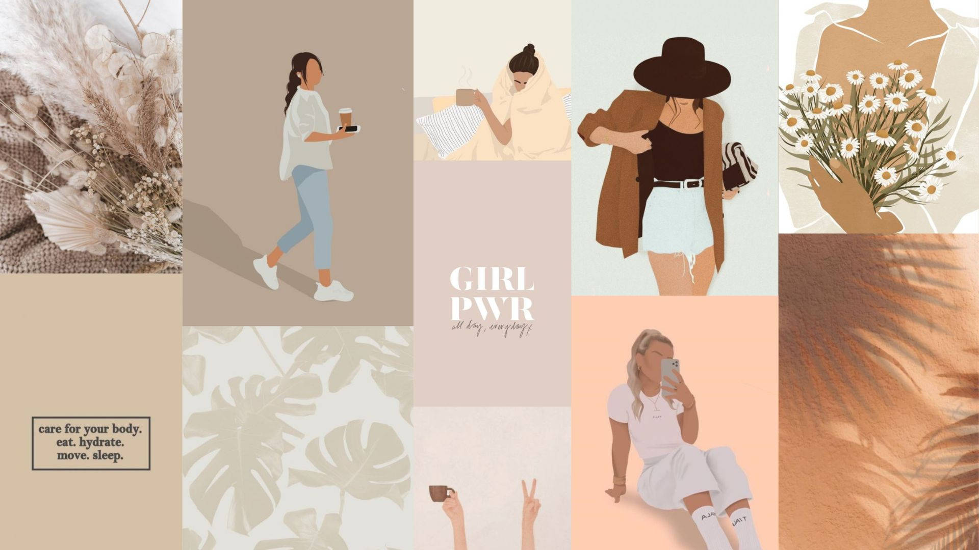Girls Cute Aesthetic Wallpaper S