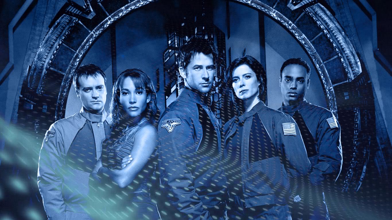 The Stargate Sg Icons Atlantis Wallpaper