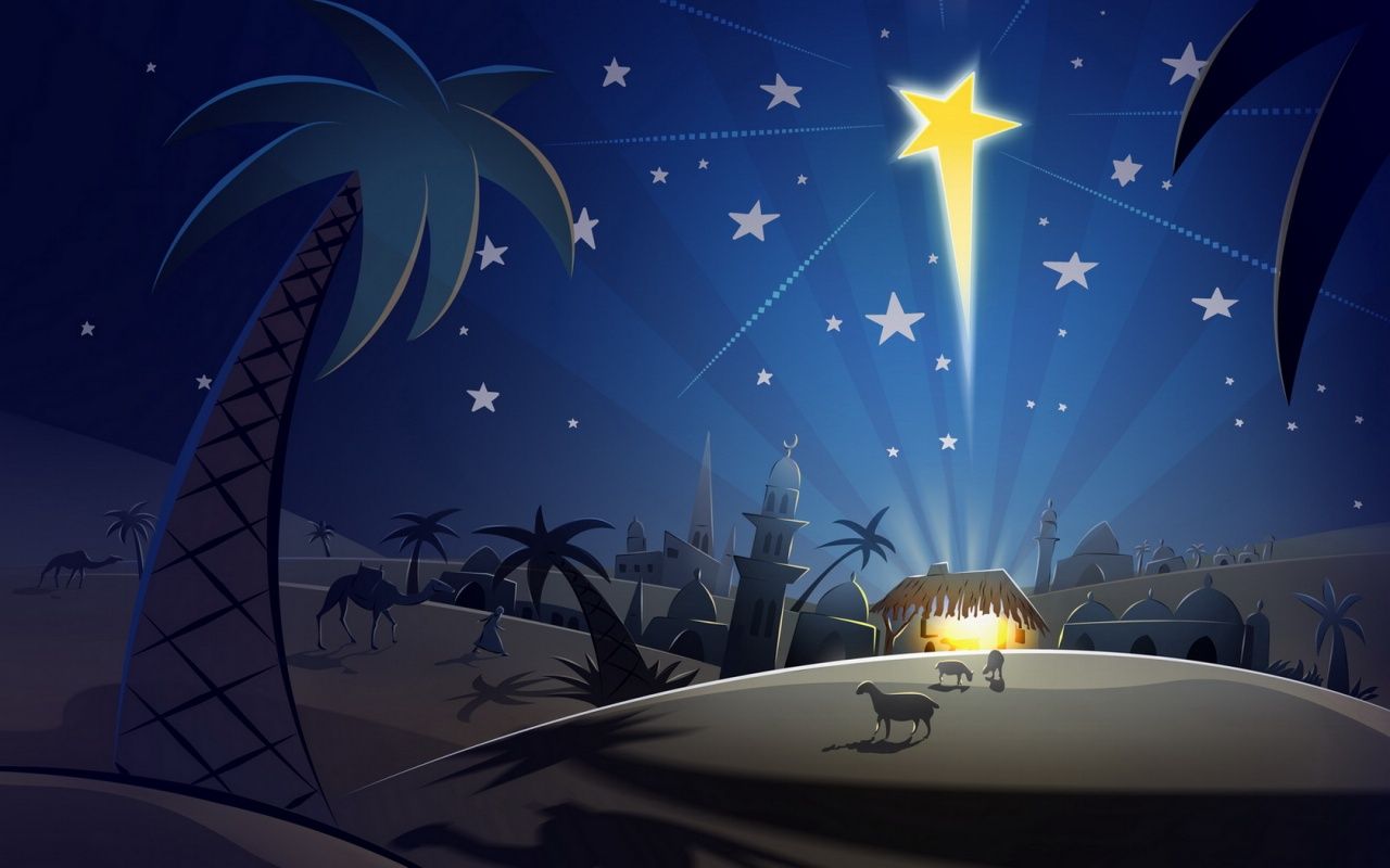 Religious Christmas Desktop Wallpaper Background Pictures