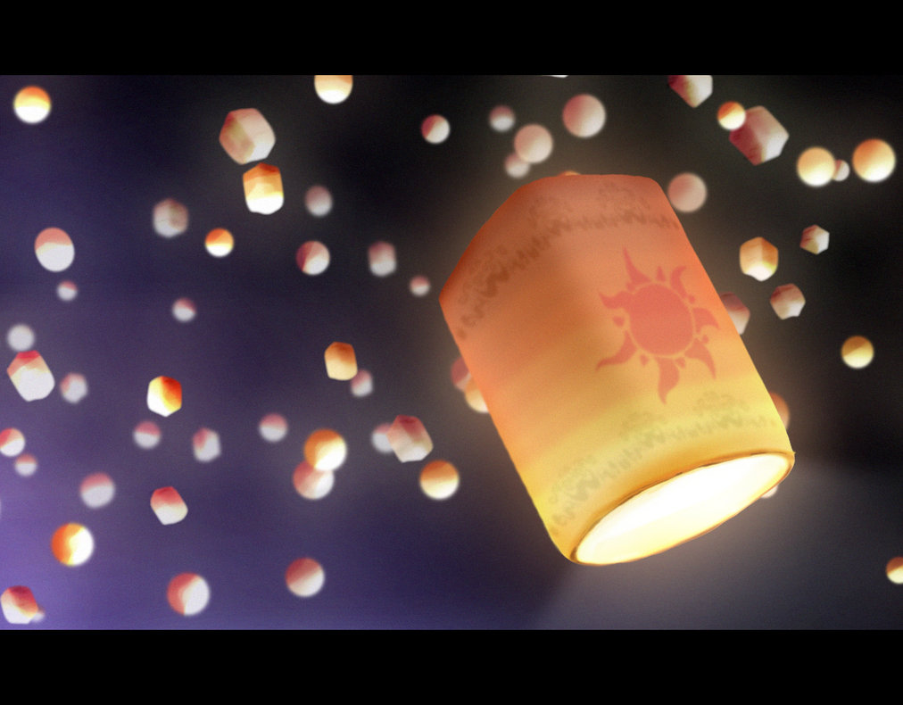 rapunzel lanterns