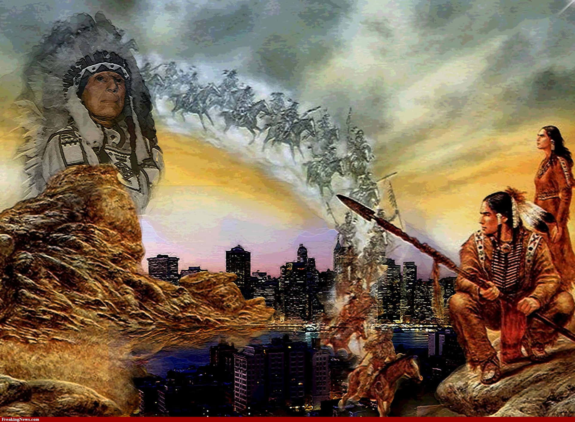 Native American Indian Wallpaper