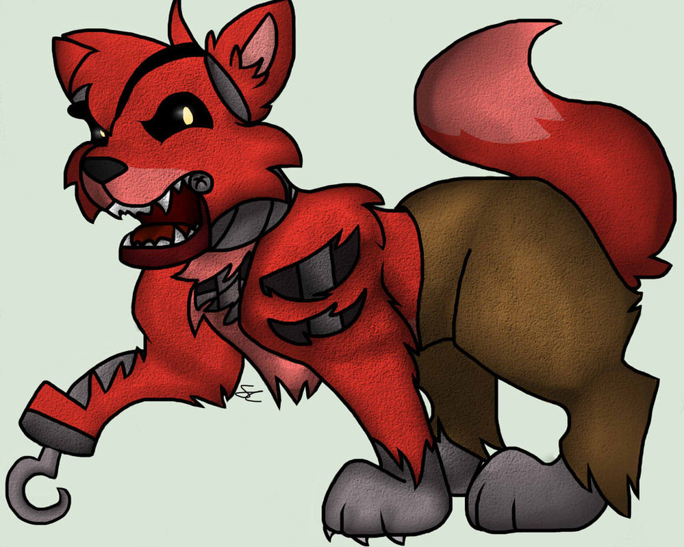 Foxy The Pirate Fox By Invaderspotteh
