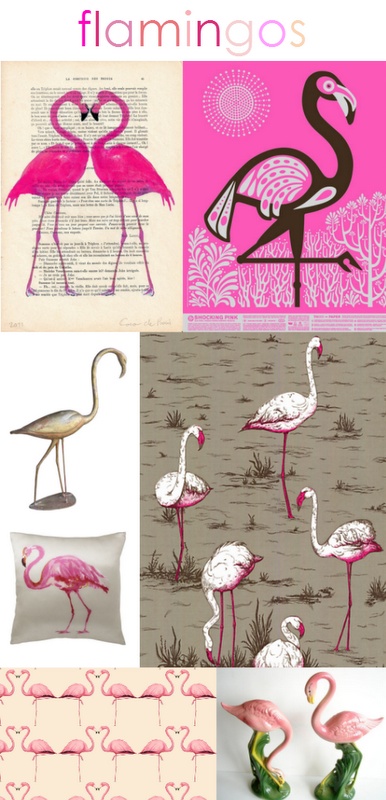Wallpaper Flamingo Pillow Heart Fabric Vintage Pink