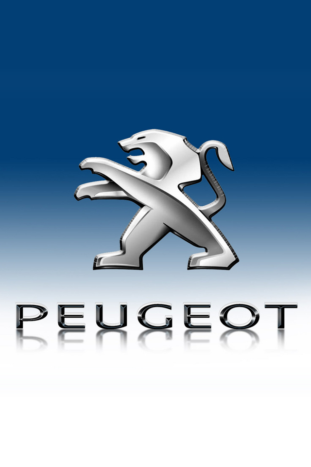 Peugeot Logo iPhone Wallpaper HD