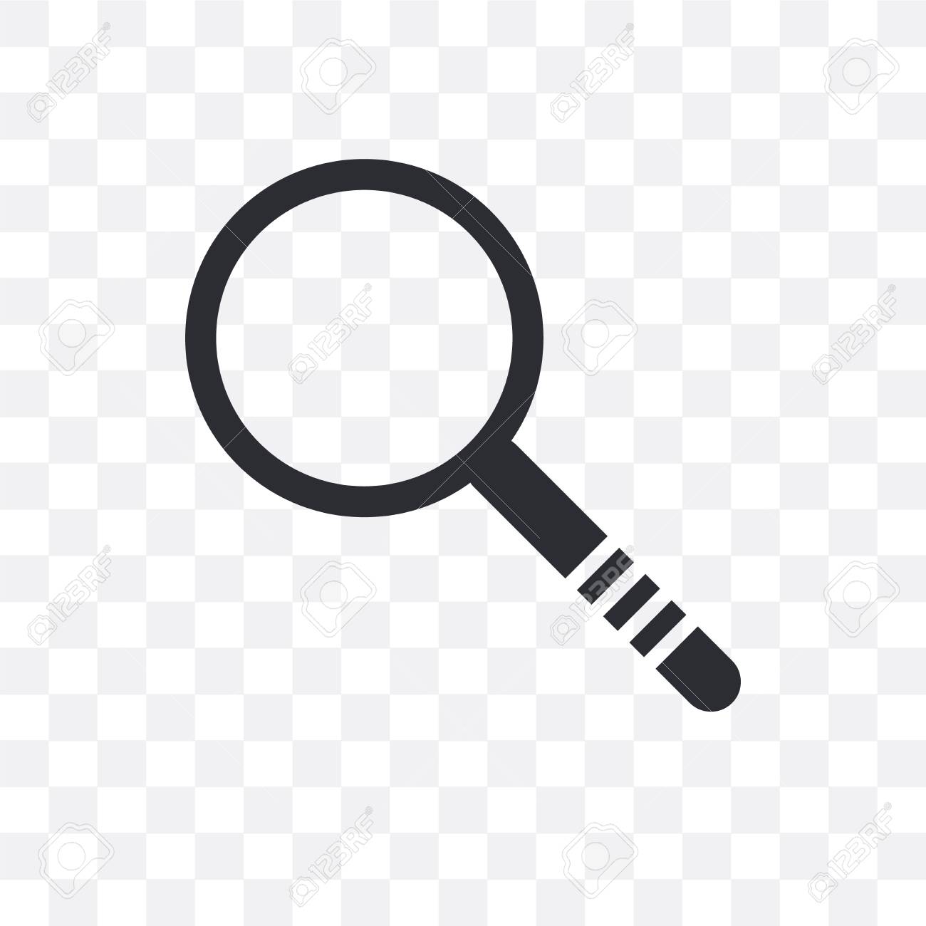 Investigation Vector Icon Isolated On Transparent Background