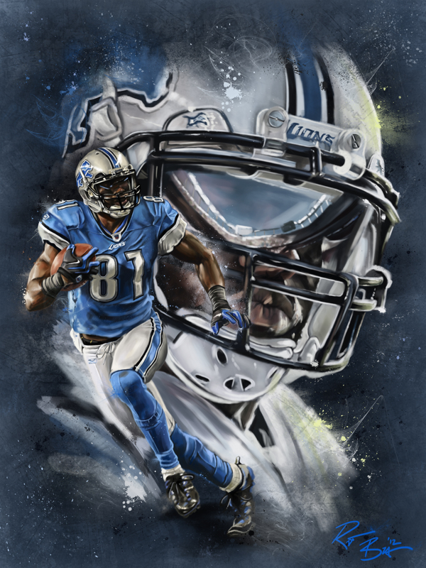 Calvin Johnson Missioned To Memorate Johnsons Receiving