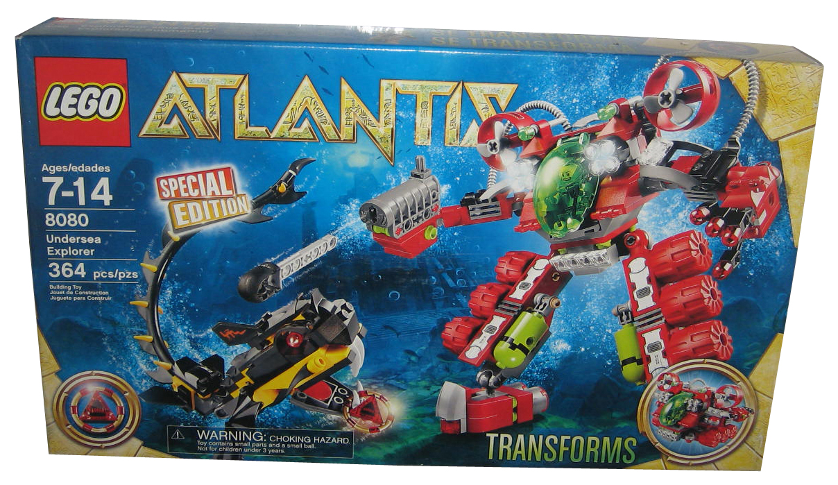 Lego Atlantis Undersea Explorer Building Toy Set