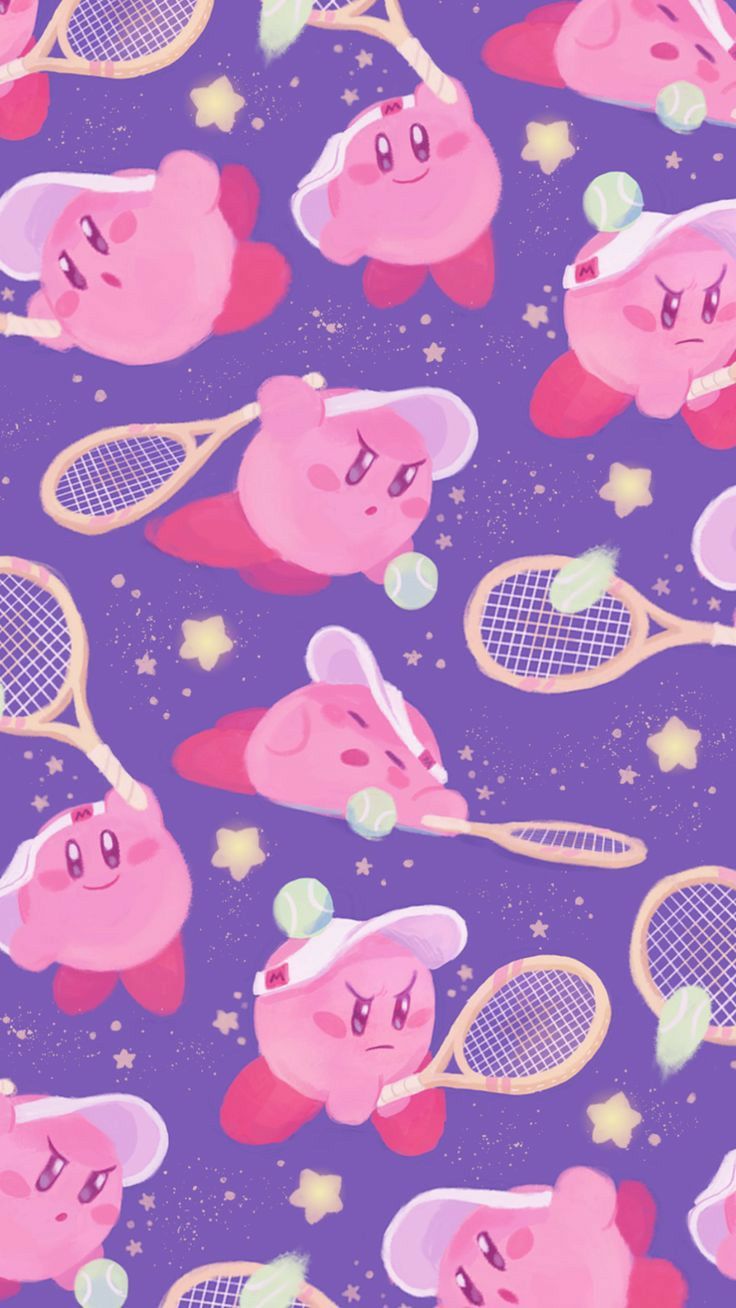 Kirby peach wallpaper  Peach wallpaper Kirby Sanrio wallpaper