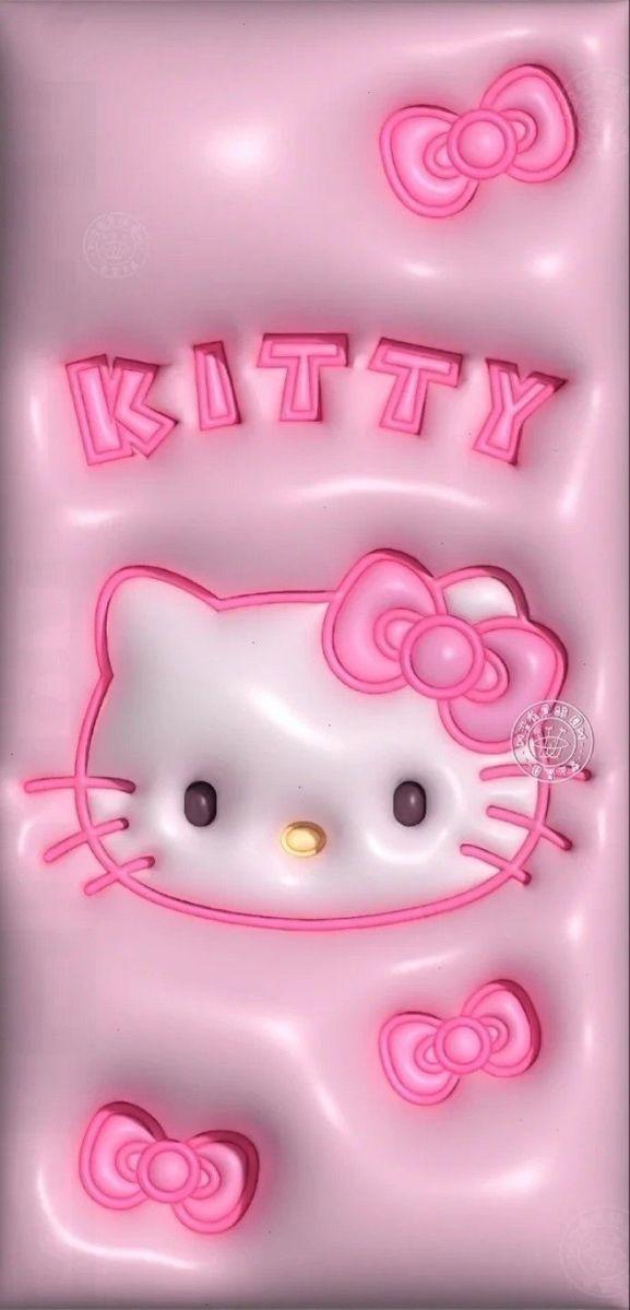 Hello Kitty Wallpaper In Pink