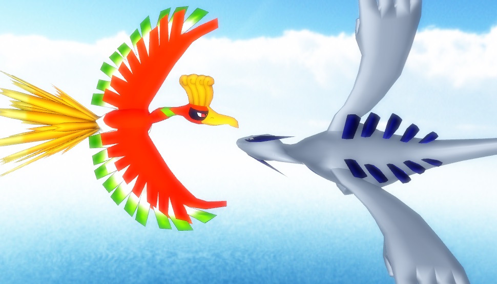 Pokemon Lugia Ho Oh HD Wallpaper Pictures