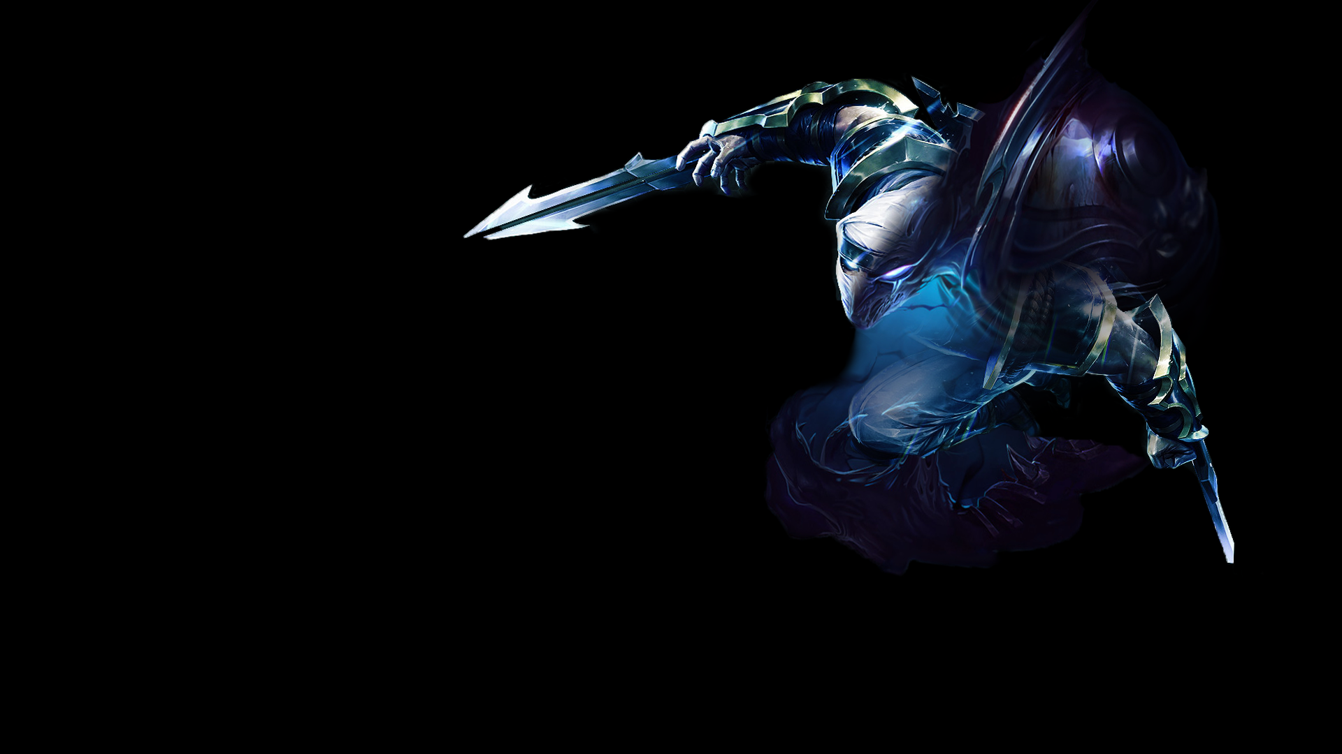 Zed And Nocturne Mix Wallpaper Non Pixalated