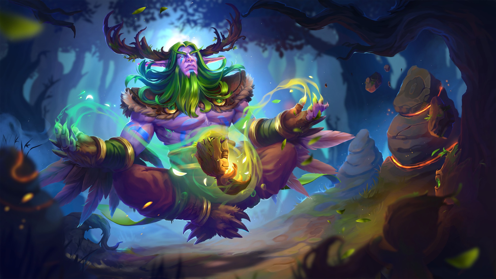 Malfurion Stormrage World Of Warcraft Wallpaper