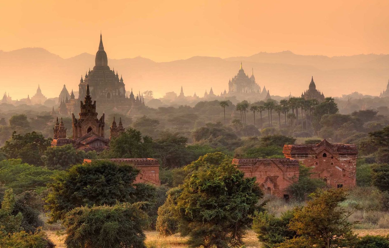 Wallpaper Asia Temple Burma Myanmar Image For Desktop Section