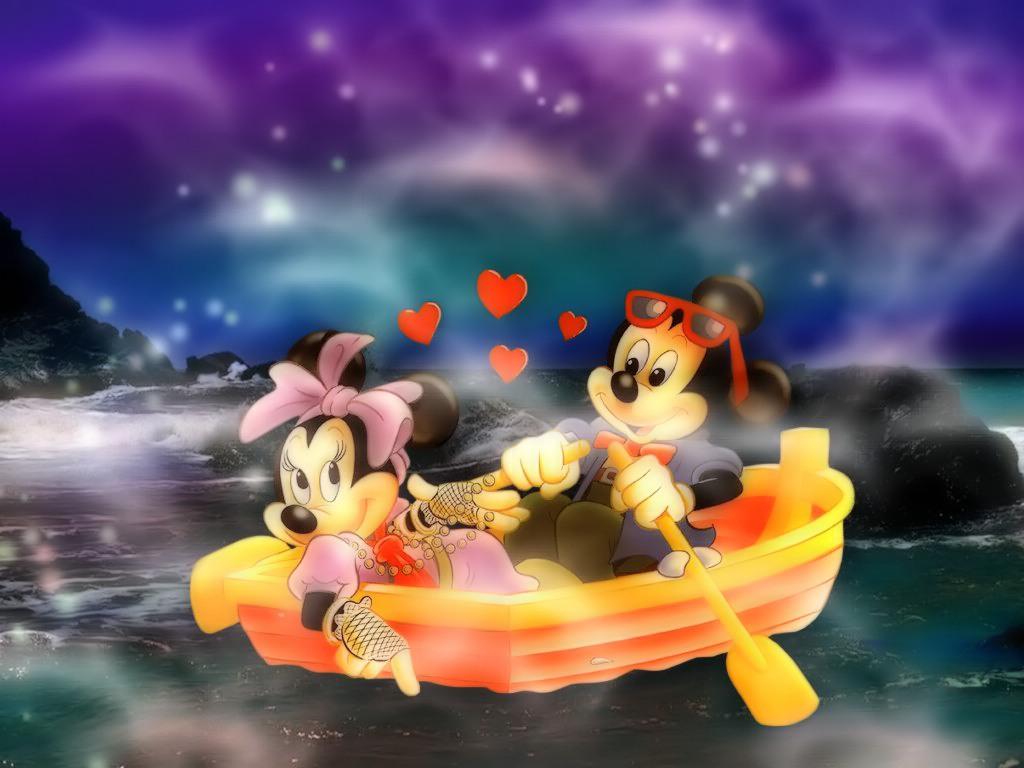 Rica Wallpaper Mickey And Minnie Mouse