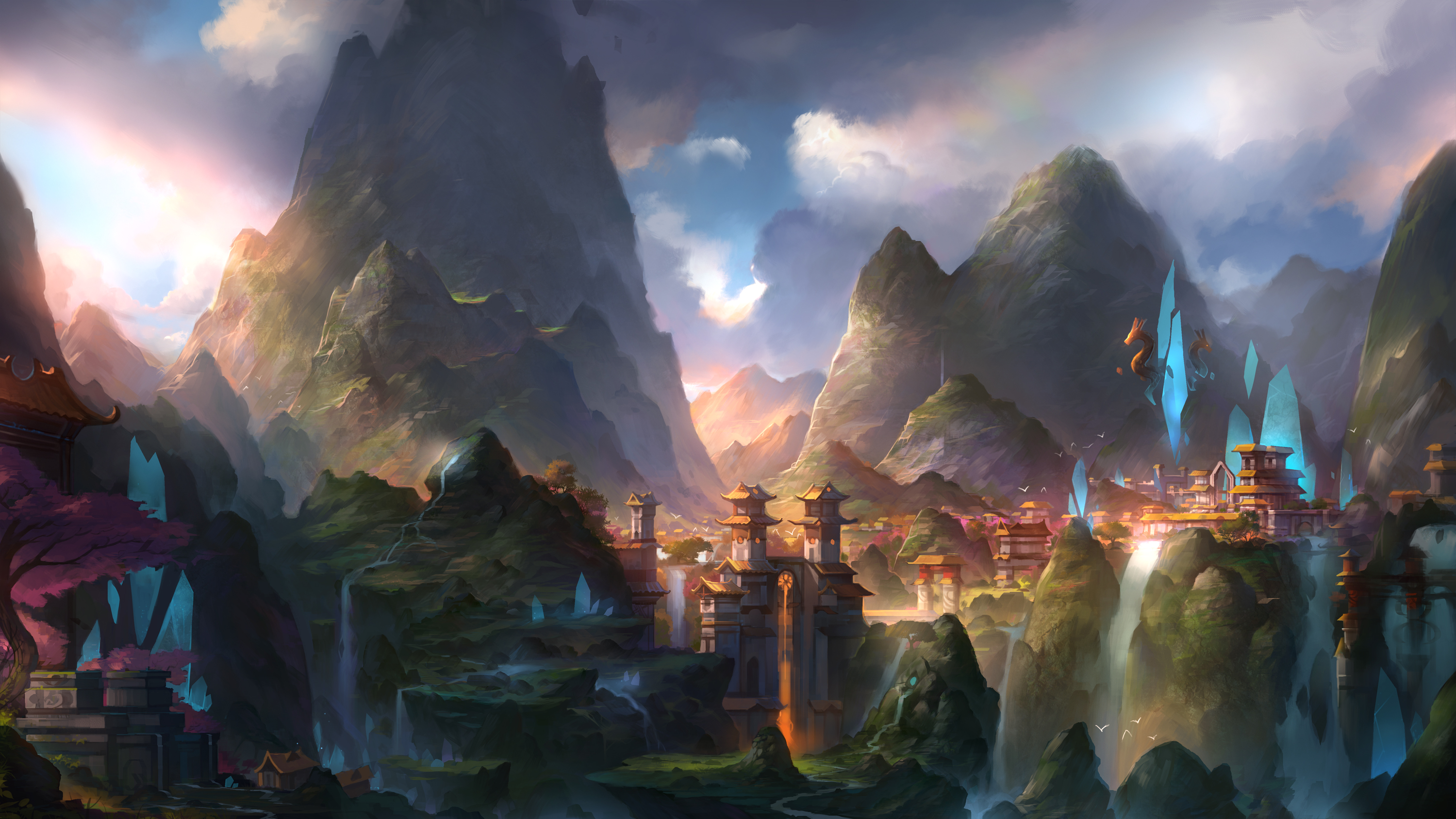 Pixiv Fantasia HD Wallpaper