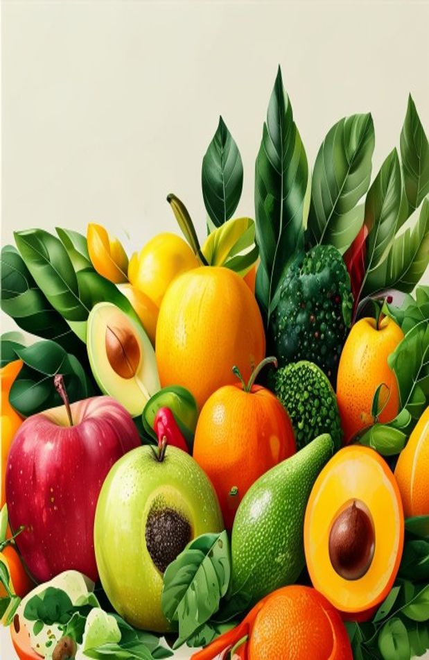 Wallpaper Fruits And Vegetables