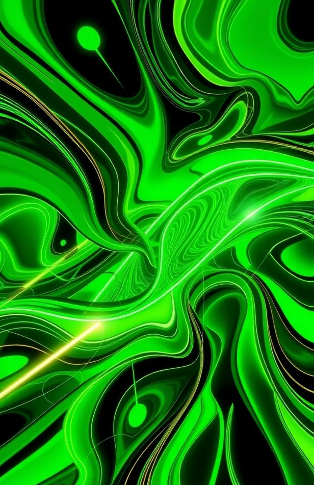 Neon Green Hd Wallpaper