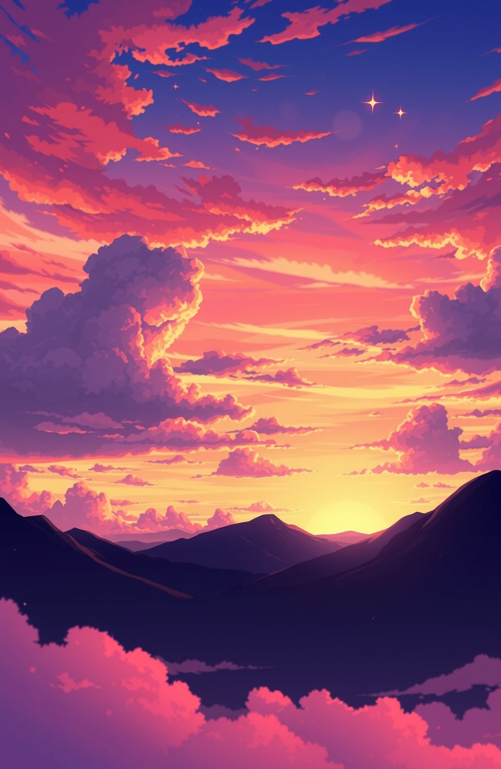 Anime Sky Wallpaper
