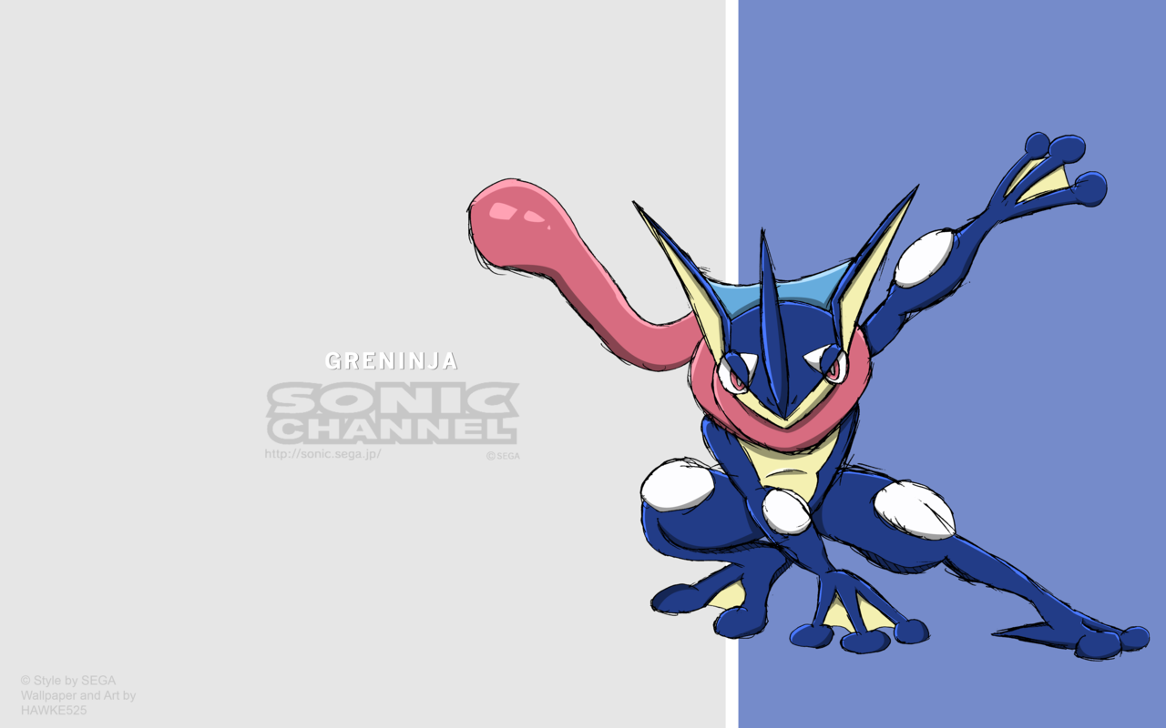 Sonic Channel Greninja By Hawke525