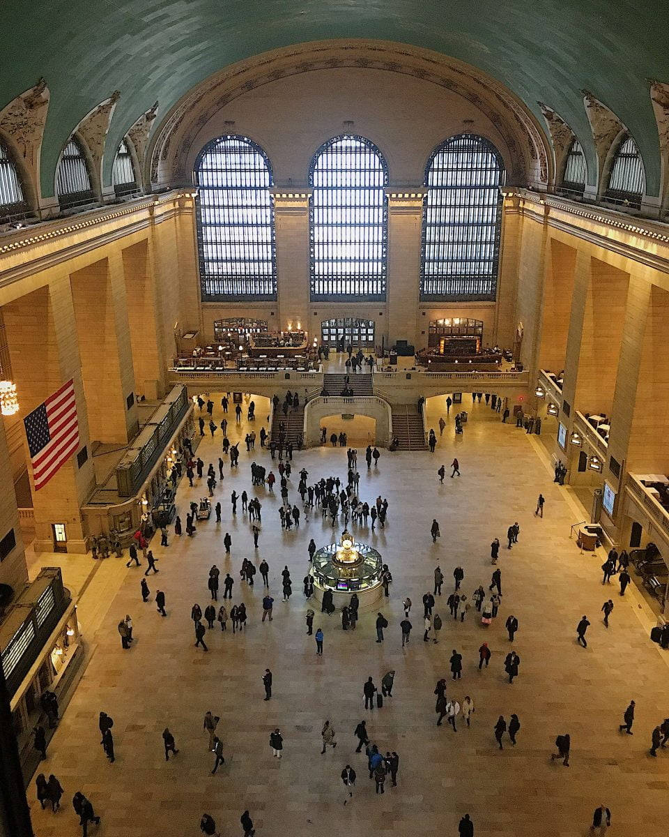 Grand Central Station Of Floor Wallpaper