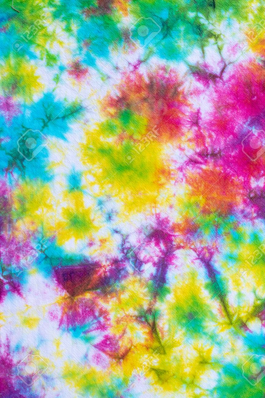 Colorful Tie Dye Pattern Abstract Background Stock Photo Picture
