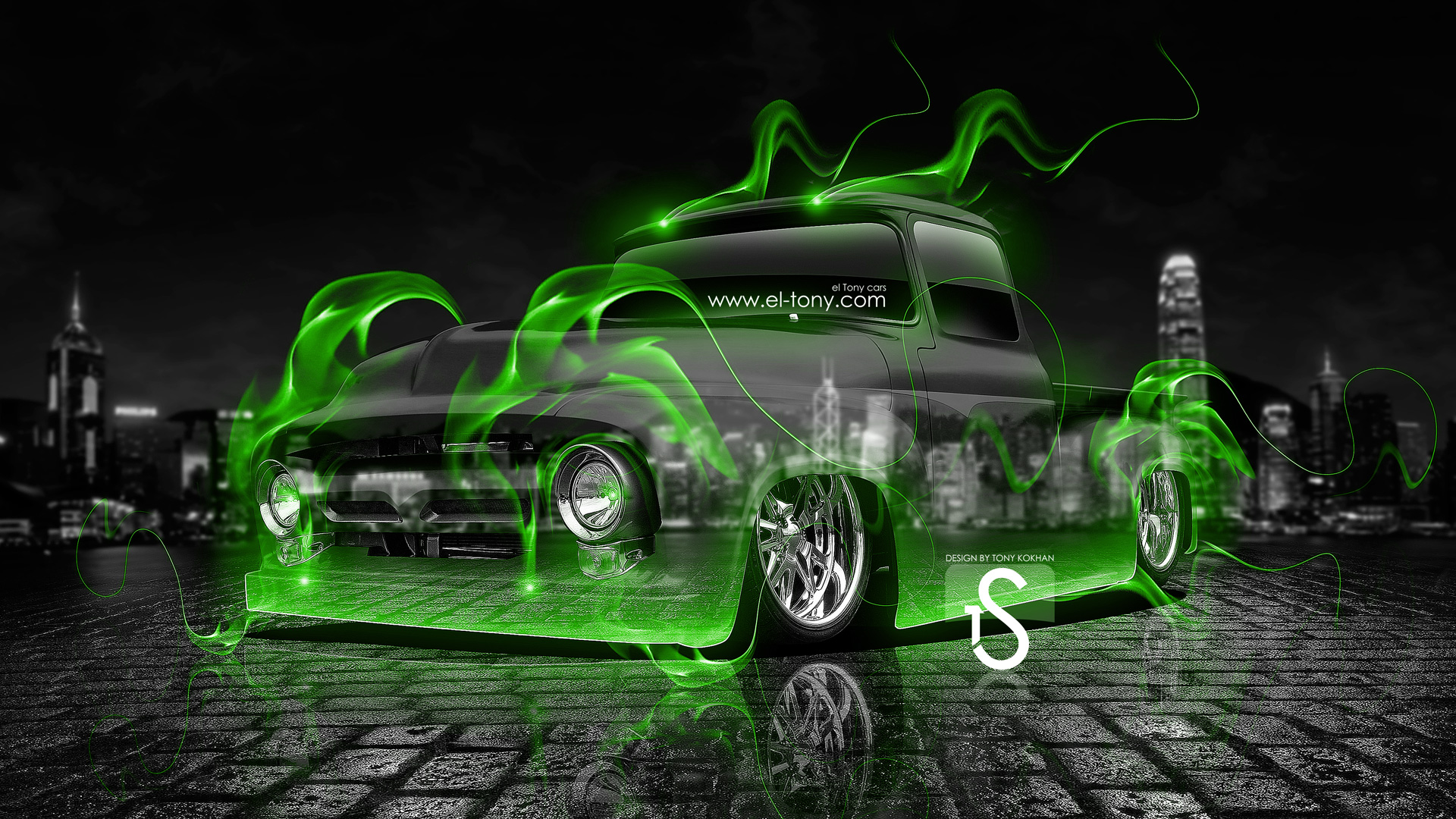 Fire Crystal Car HD Wallpaper By Tony Kokhan El