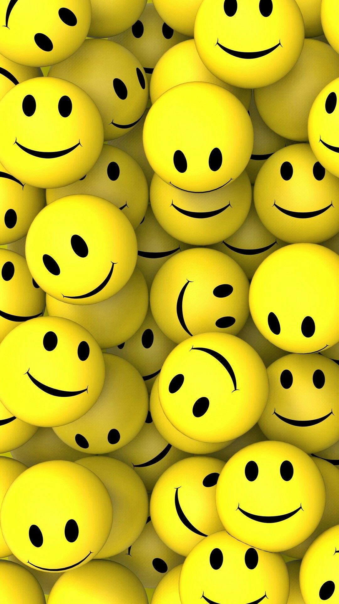 3d Smiley Logos In Emoji Wallpaper iPhone