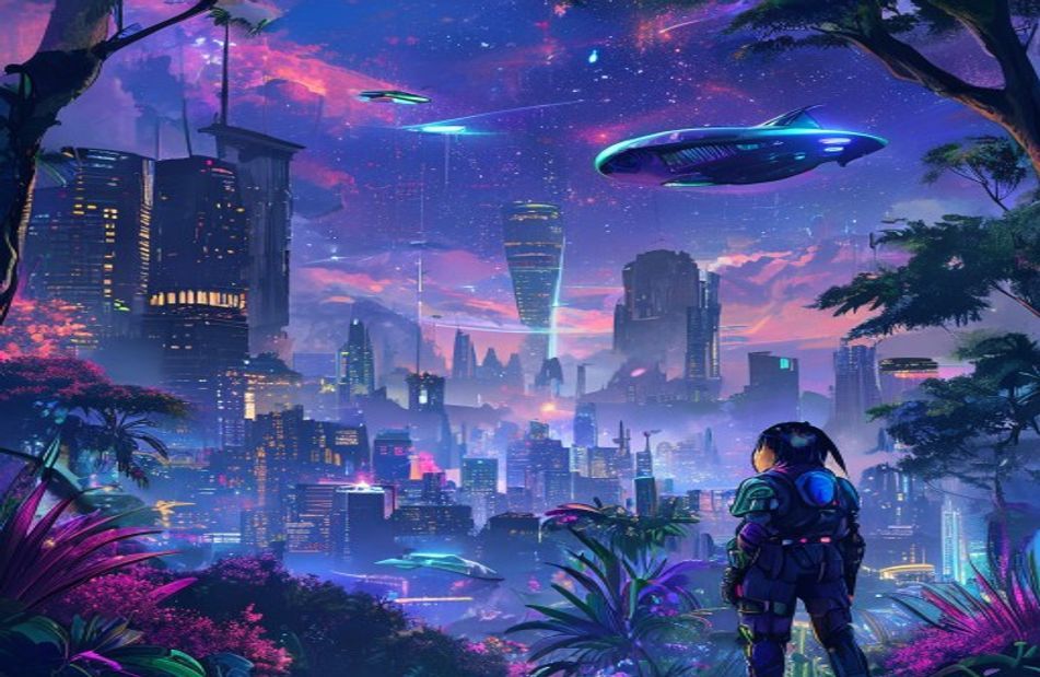 Anime Sci Fi Wallpaper