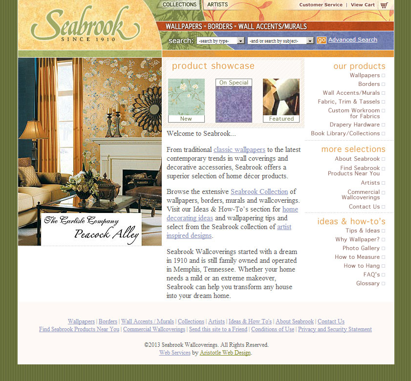 Seabrook Wallpaper Website