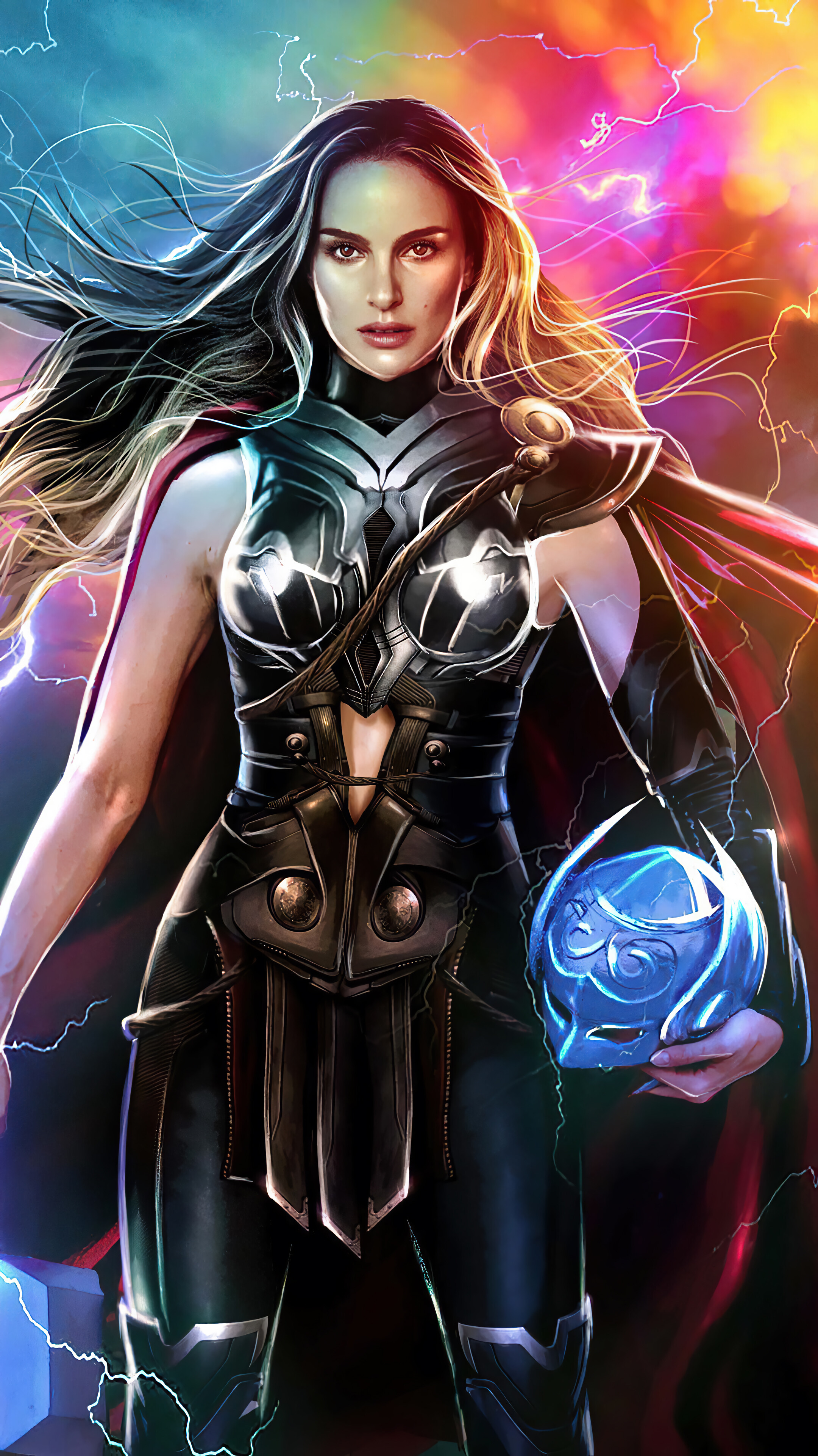 Free download Lady Thor Natalie Portman HD 4K Wallpaper 62752 [2160x3840]  for your Desktop, Mobile & Tablet | Explore 27+ Female Thor Wallpapers | Thor  Wallpaper, Female Wallpapers, Female Fantasy Wallpaper