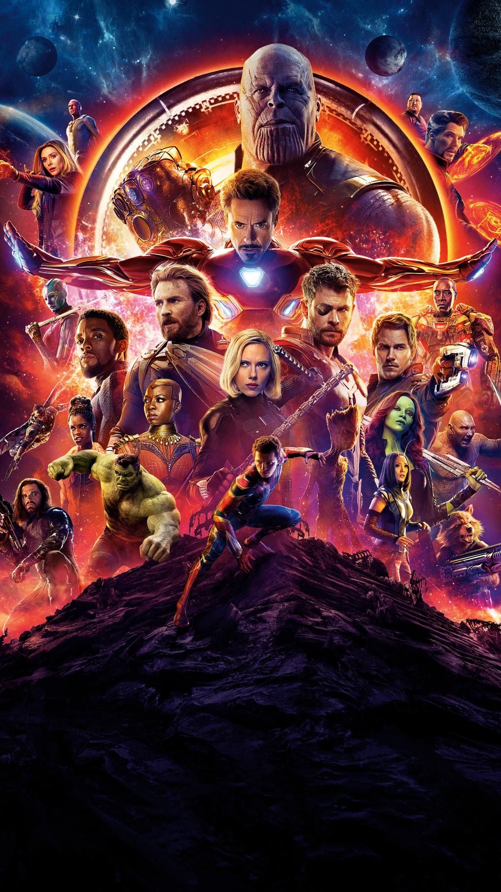 Avengers Infinity War Phone Wallpaper Marvel