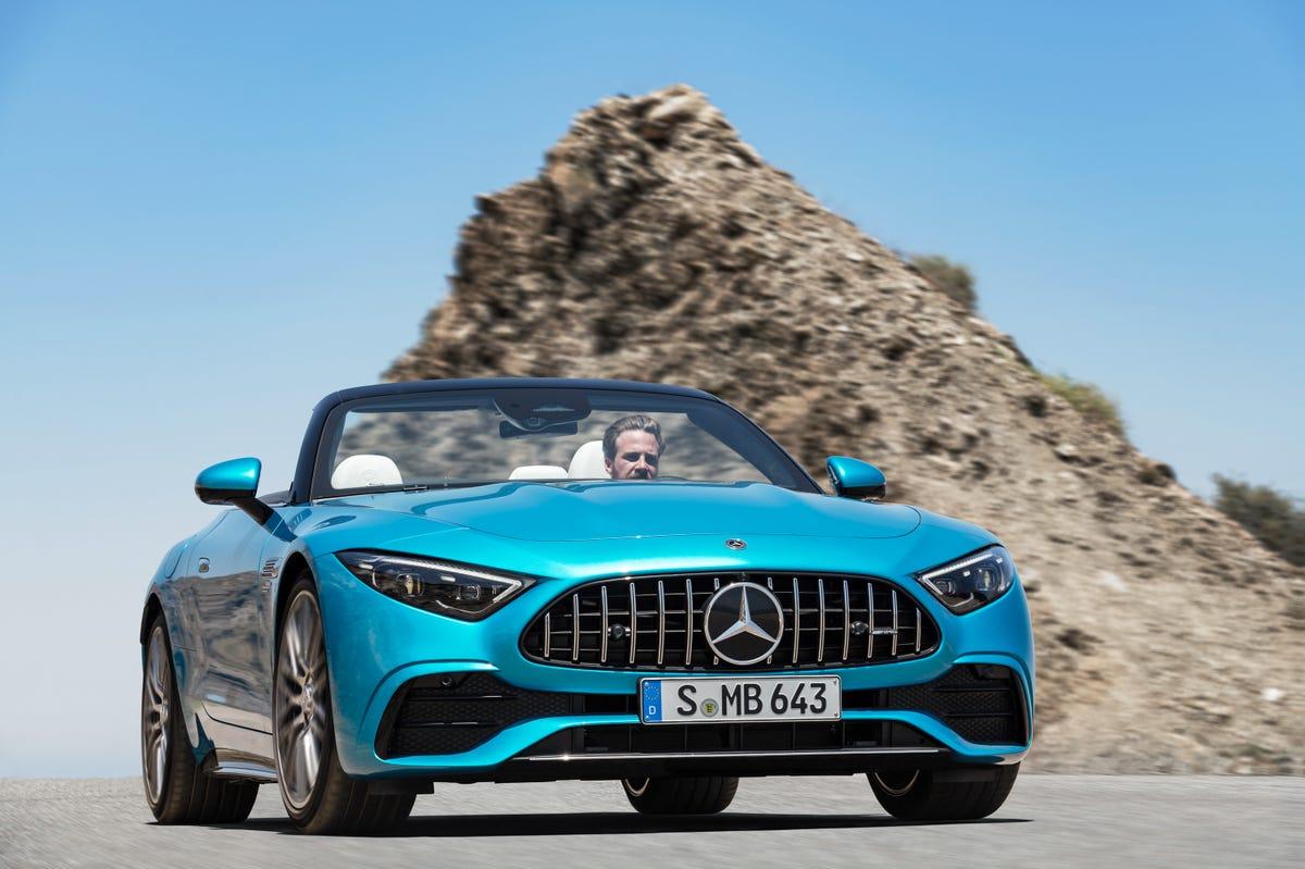 Mercedes Amg Sl43 Roadster Doesn T Look Entry Level C