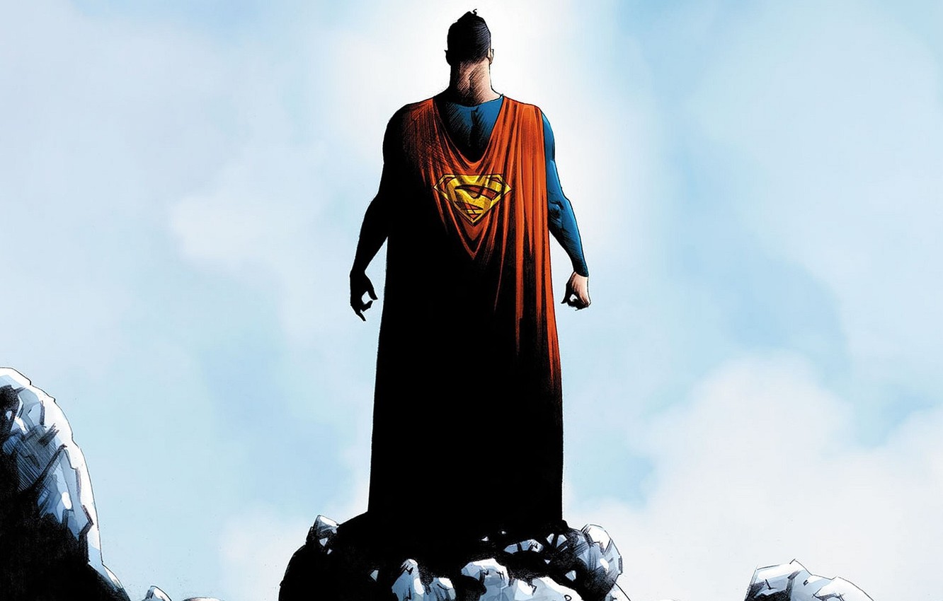 Wallpaper Hero Superman Ic Cloak Superhero