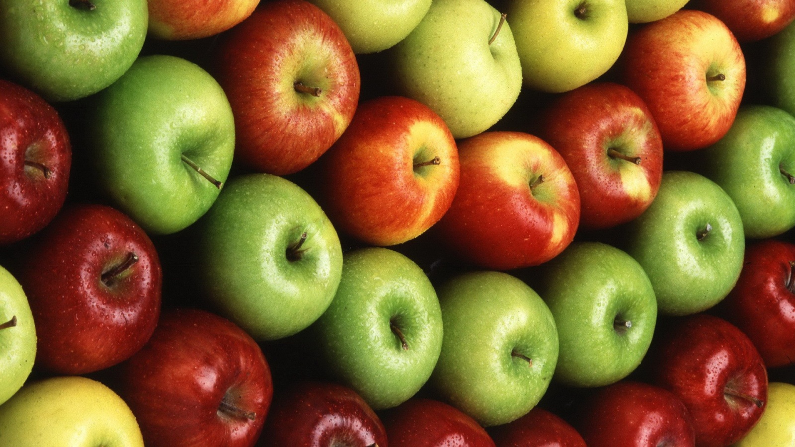 Colorful Apple Fruit Wallpaper