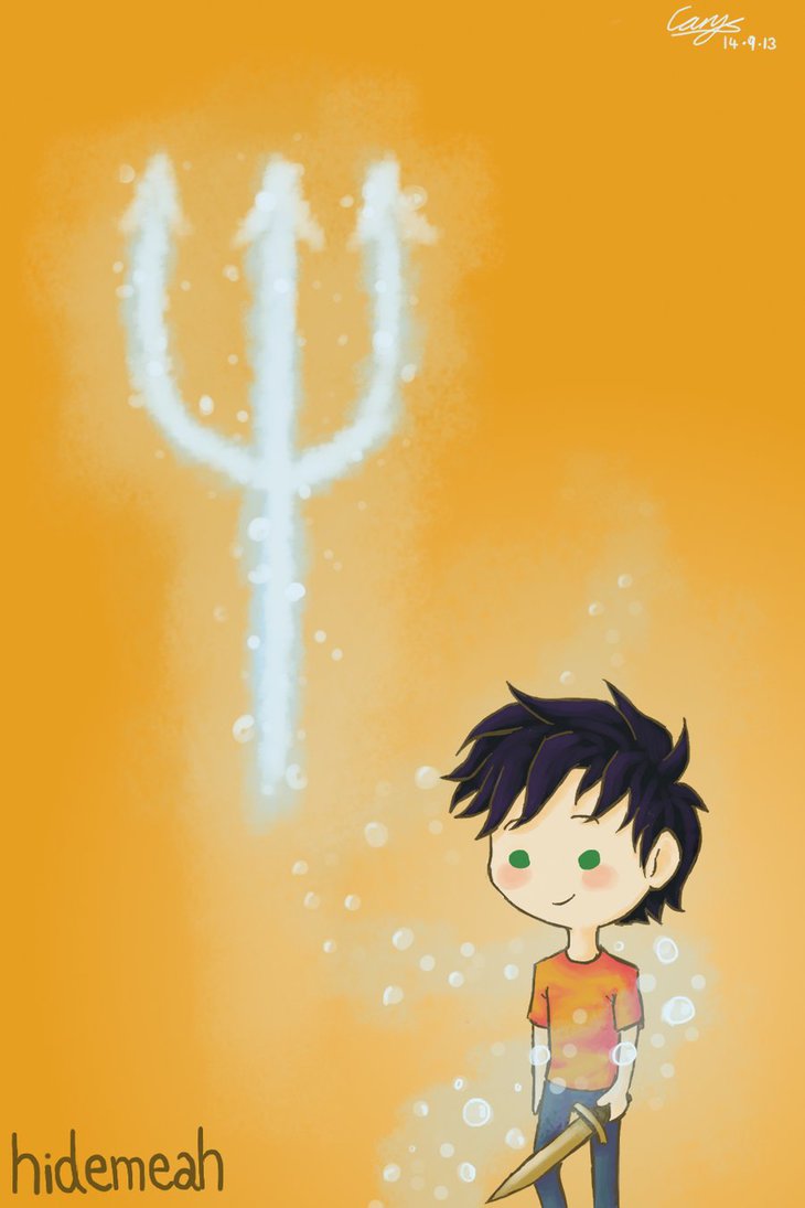 Percy Jackson Chibi Ipod Background By Hidemeah